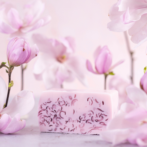 Kwitnące magnolie mydło glicerynowe - obrazek 3